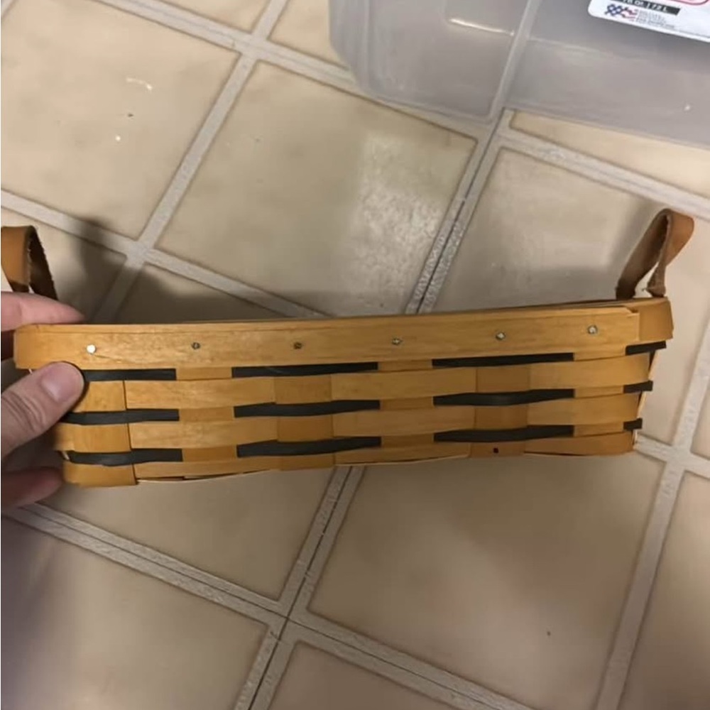 LONGABERGER Basket Woven Handmade Collector 1996